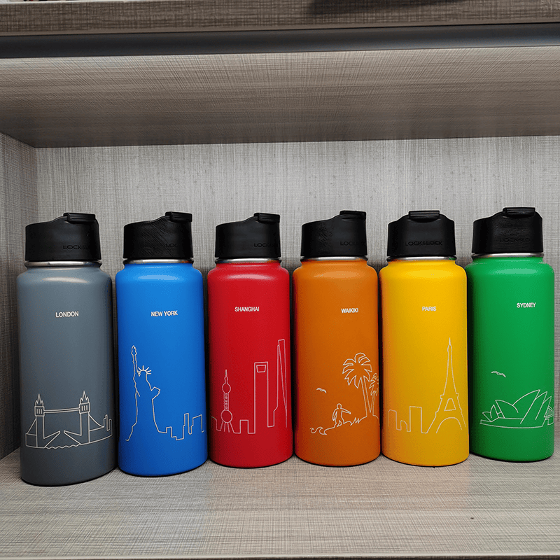 Outdoor Adventure Boys - Botella de Agua Deportiva Aislada de