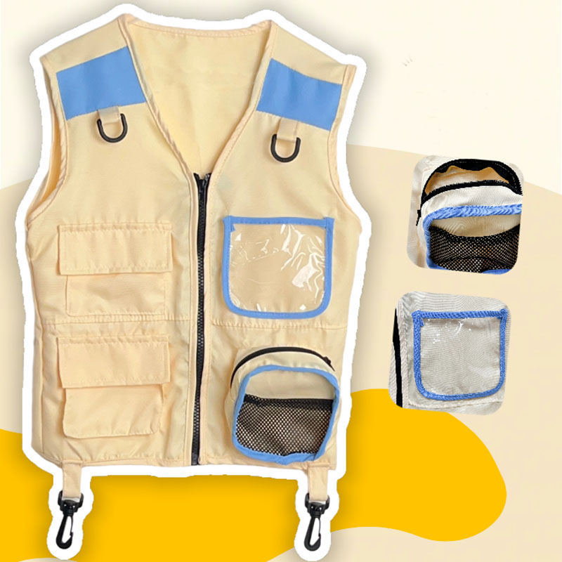 Outdoor Adventure Boys - Chaleco de explorador para niños, juego