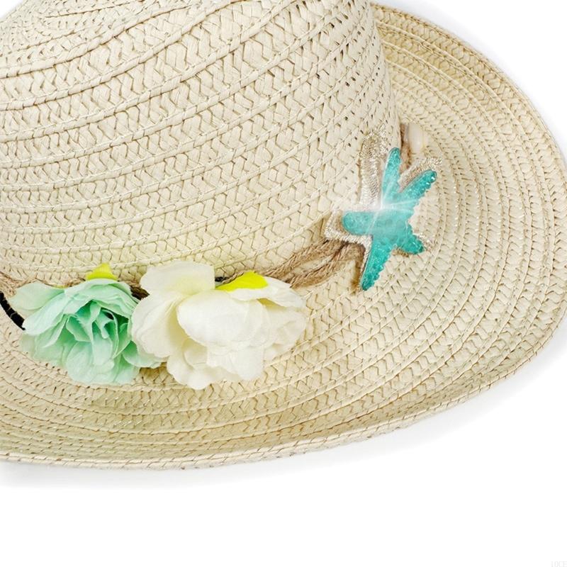 Outdoor Adventure Vacations - Sombrero paja ajustable para niños, accesorio
