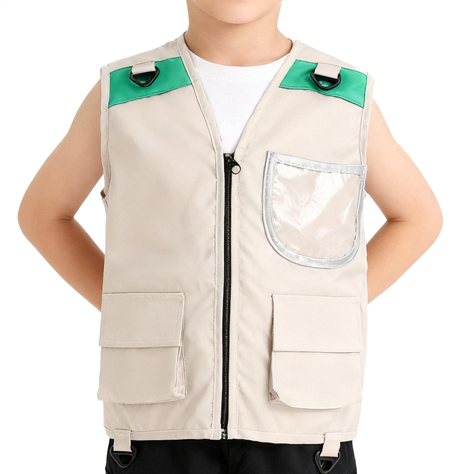 Outdoor Adventure Boys - Chaleco de Explorador para Niños, Disfraz