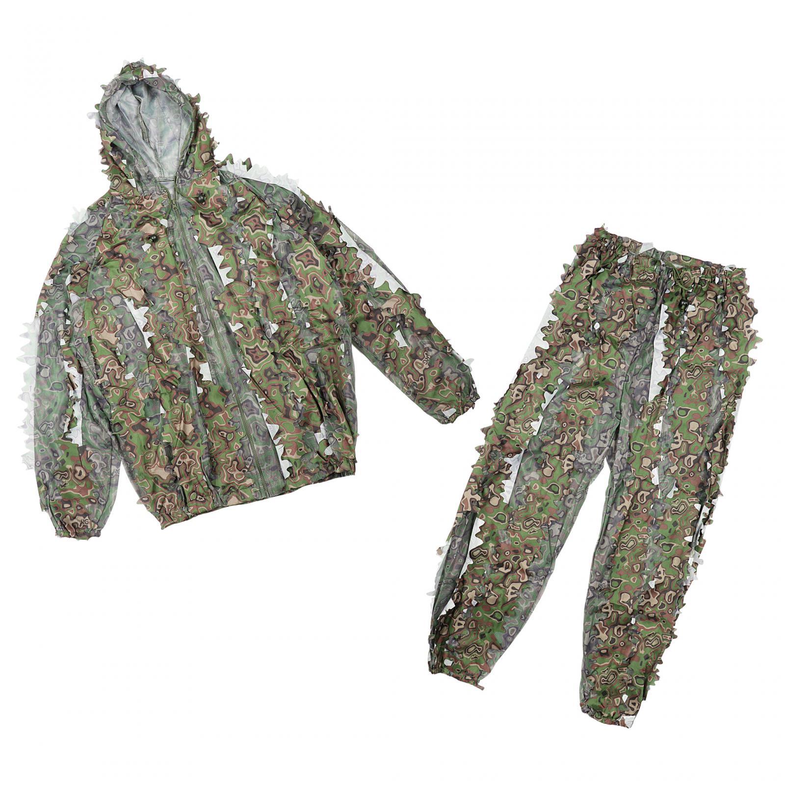 Outdoor Adventure Farm - Conjunto de Traje Ghillie Leaves para
