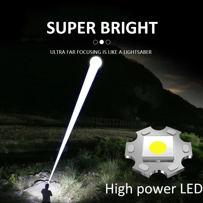 Linterna LED Potente de 900000 - Outdoor Adventure And Travel reseña y precio