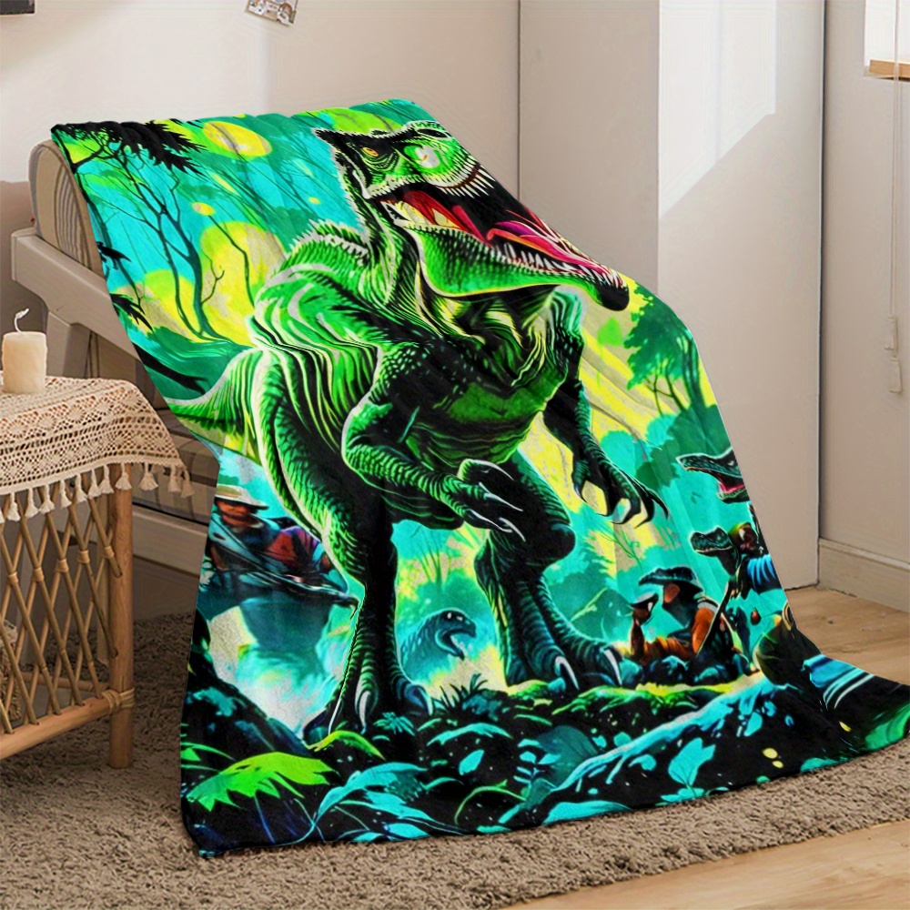 Manta polar de dinosaurio T Re - Outdoor Adventure Boys reseña y precio