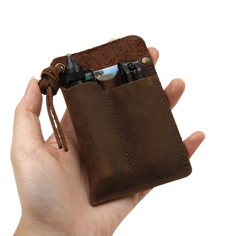 Funda organizadora EDC de cuer - Fire Piston Starter reseña y precio