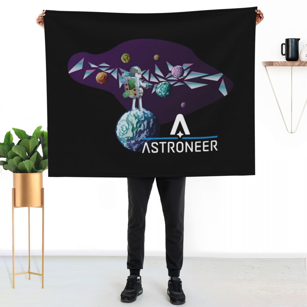 Manta espacial Astroneer, gran - Space Blanket Heavy reseña y precio