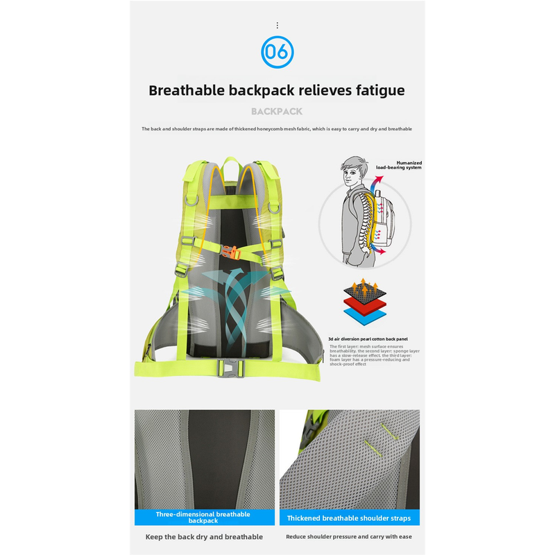 Mochila de Senderismo AZELA 36 - Outdoor Adventure And Travel reseña y precio